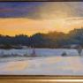 Cold sunset